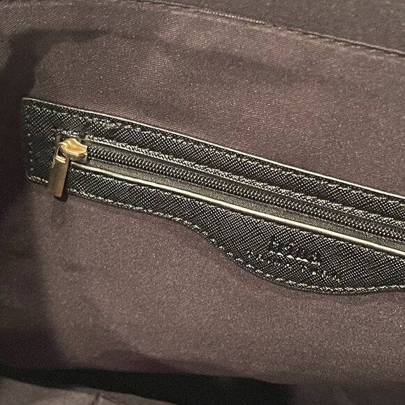 NWT Trina Turk Large Shoulder Tote Bag Black/White W/detachable Strap POOL BEACH - Picture 14 of 16